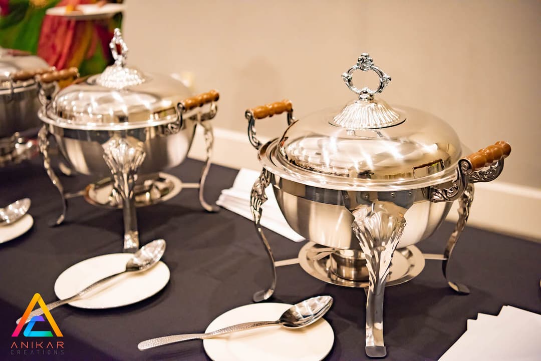 Food Table Setup